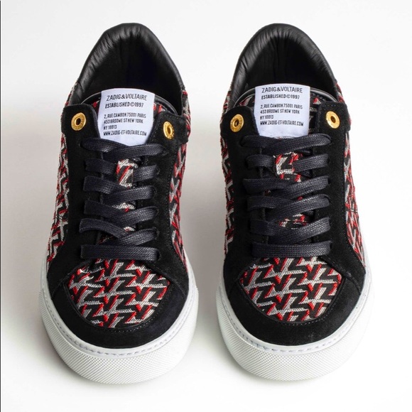 Zadig & Voltaire Shoes - Zadig & Voltaire ZV1747 Board Sneakers - New